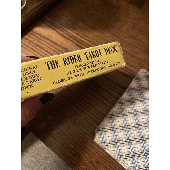 Vintage Rider Waite Tarot Card Deck US Games Smith 1971 Complete 78 Switzerland - Picture 7 of 12